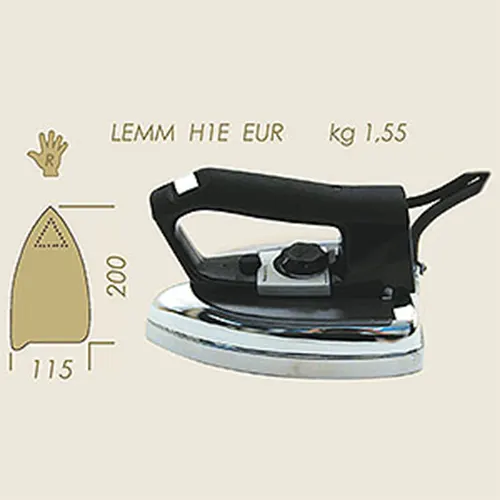 Fier de calcat electric cu aburi LEMM H1E EUR, 1.55 kg