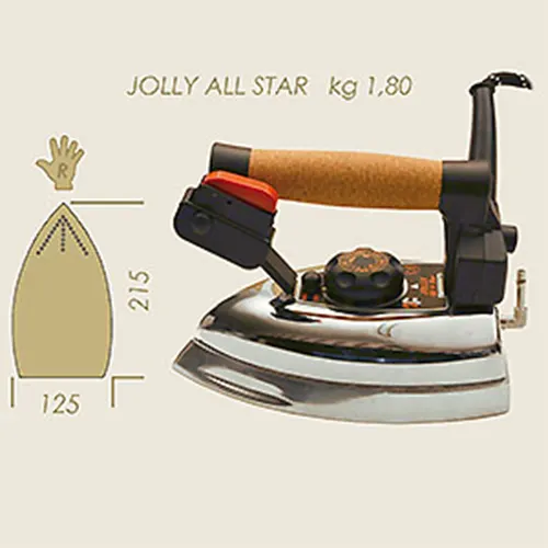 Fier de calcat electric cu aburi JOLLY ALL STAR, 1.80 kg