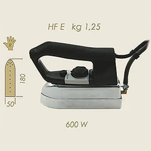 Fier de calcat electric cu aburi HF E, 1.25 kg