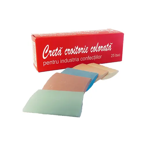 Creta colorata in diverse culori pentru croitorie - 25 buc
