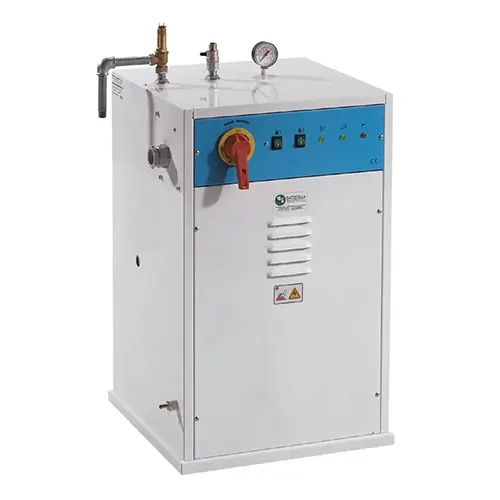 Generator de abur industrial cu boiler automat din inox de 51 L si 2 fiare de calcat