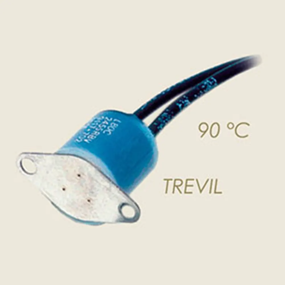 Termostat tip disc cu guler pentru masa de calcat, TREVIL, 90°C
